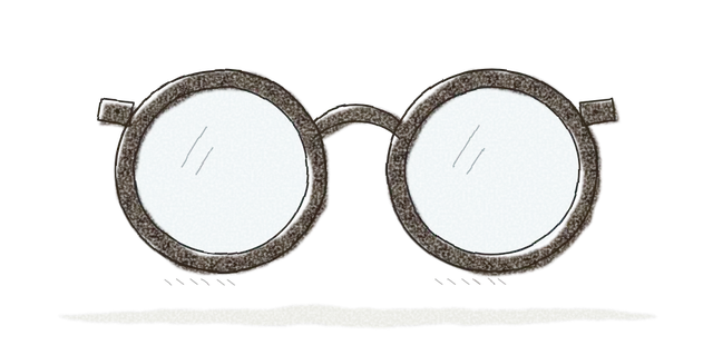 Wagram, Brille aus Büffelhorn